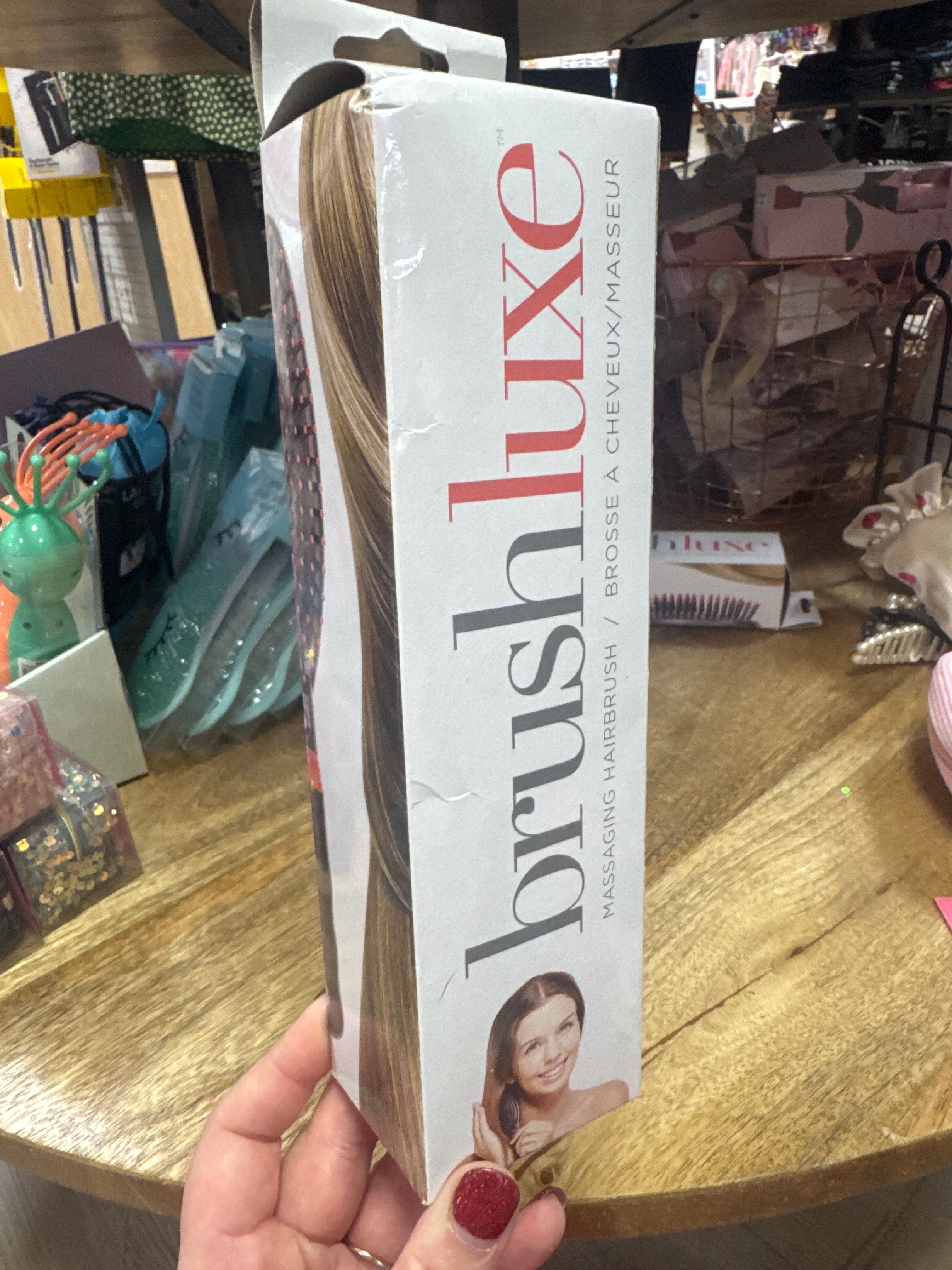 BRUSHLUXE - MASSAGING HAIRBRUSH