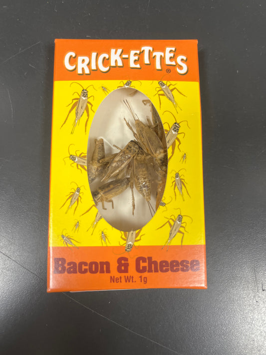 CRICK-ETTES - BACON & CHEESE