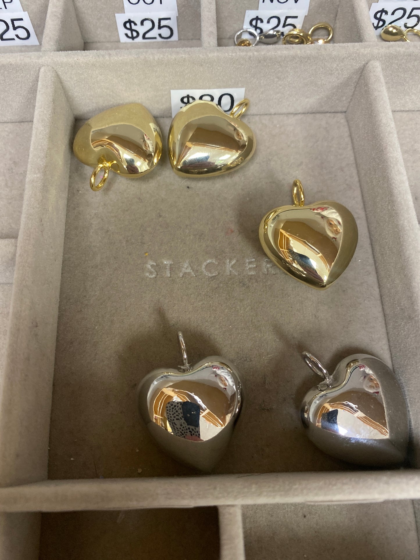 PUFFY HEART CHARM