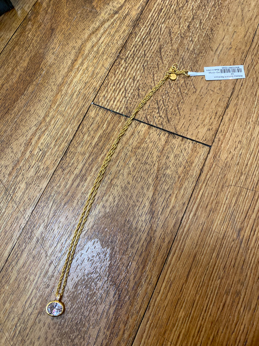 ANTONIA SOLITAIRE NKLC GLD CZ