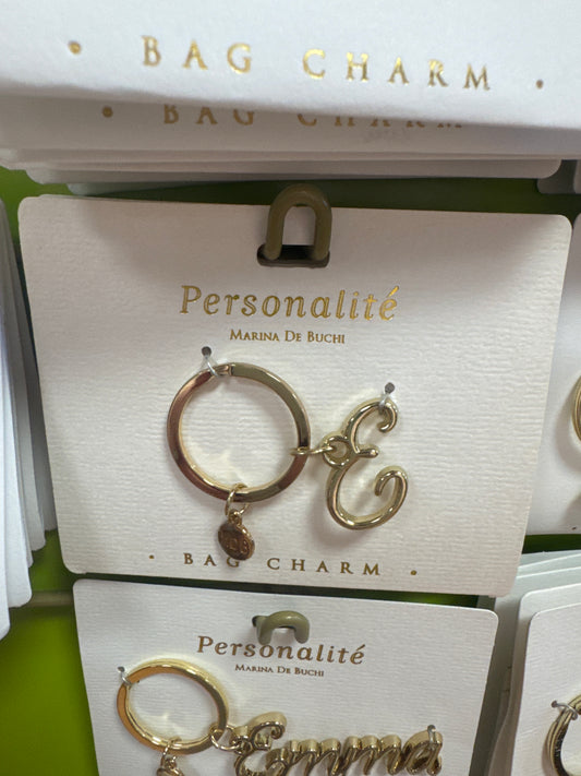 BAG CHARM KEYCHAIN - E