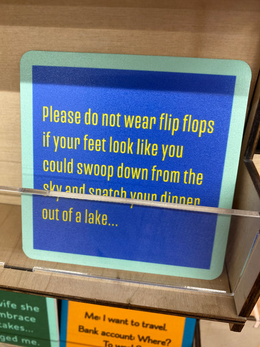 COASTER - WEAR FLIP FLOPS