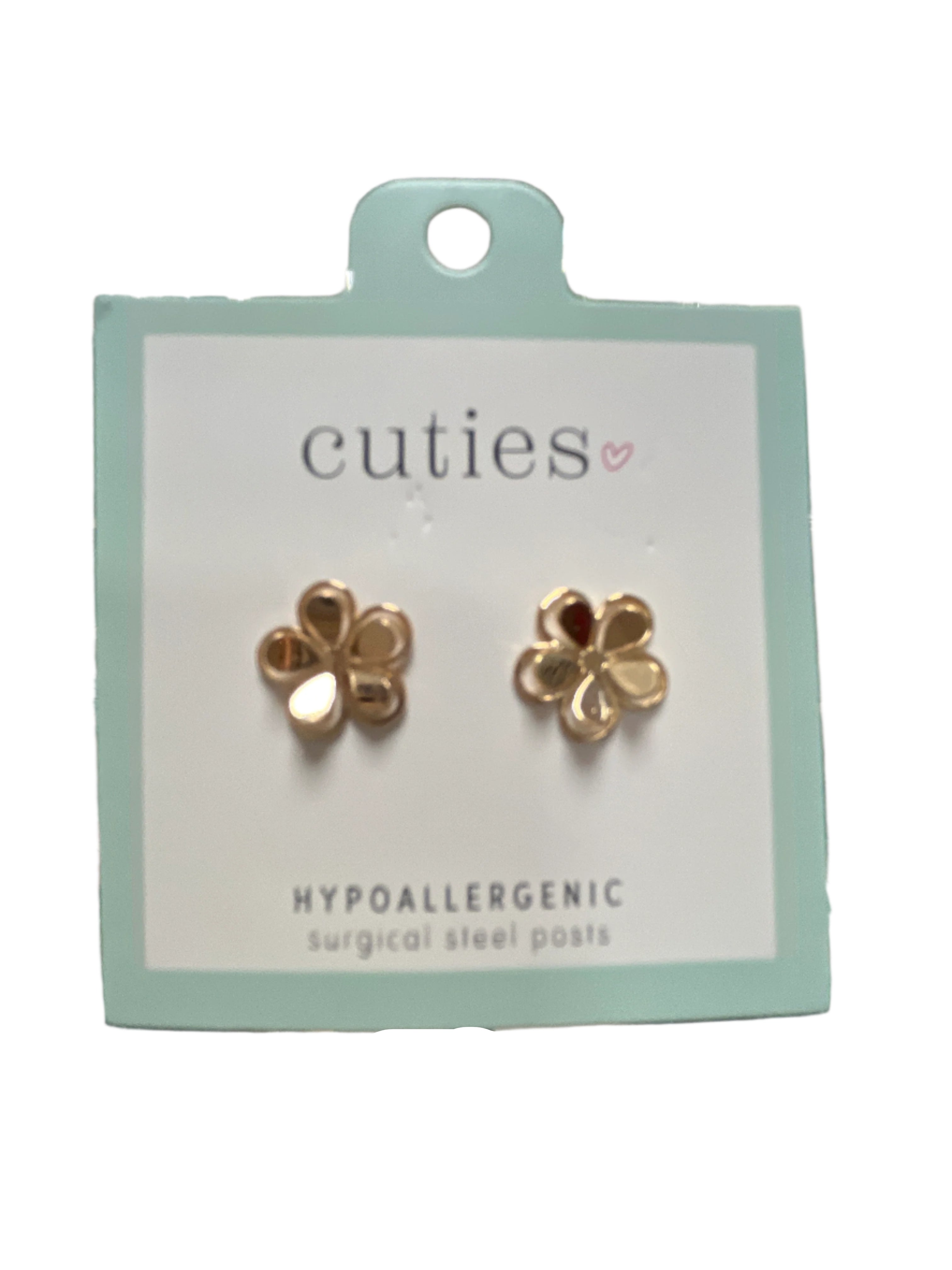 CUTOUT FLOWER EARRINGS