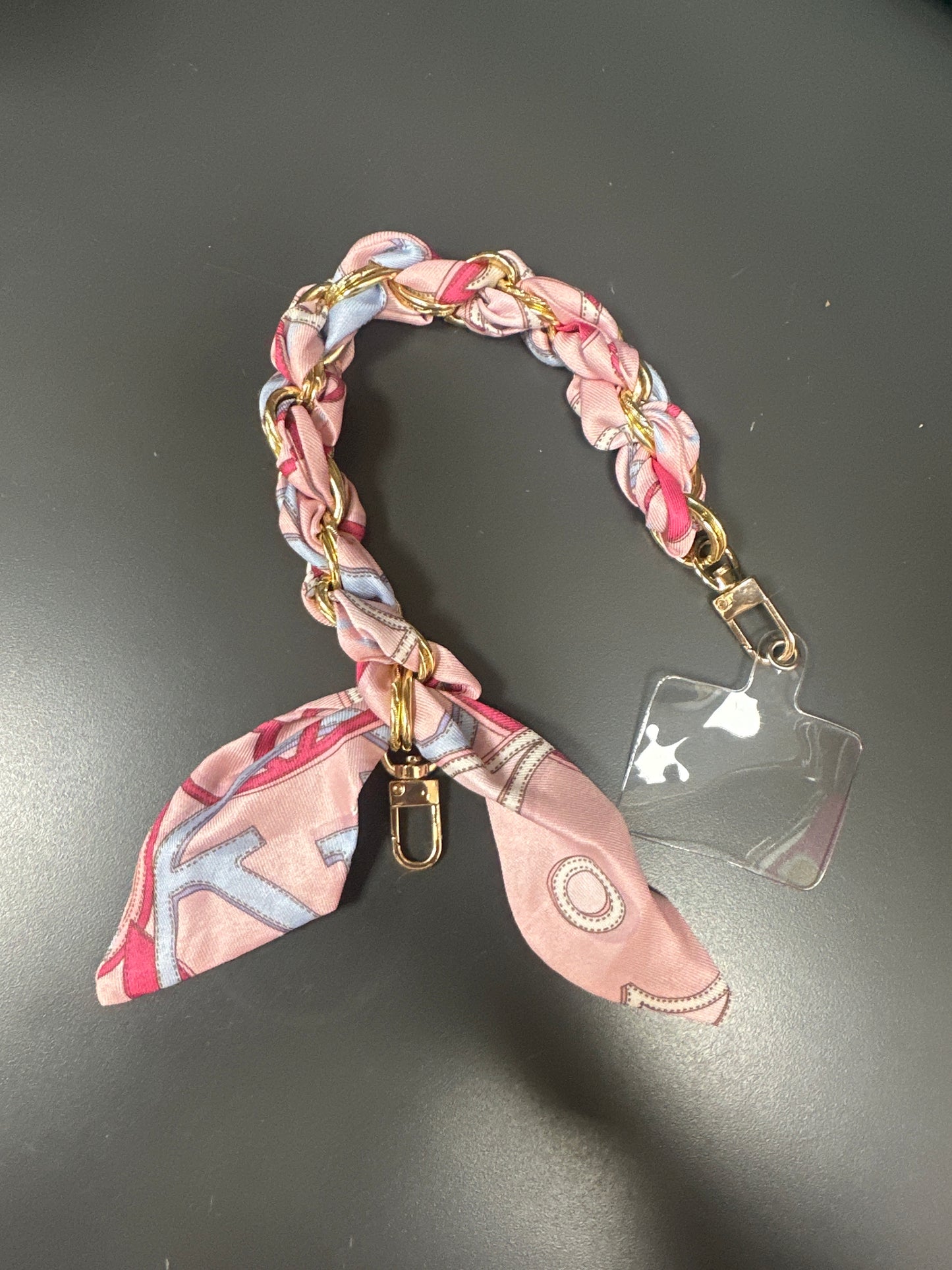 PURSE CHAIN W/SCARF