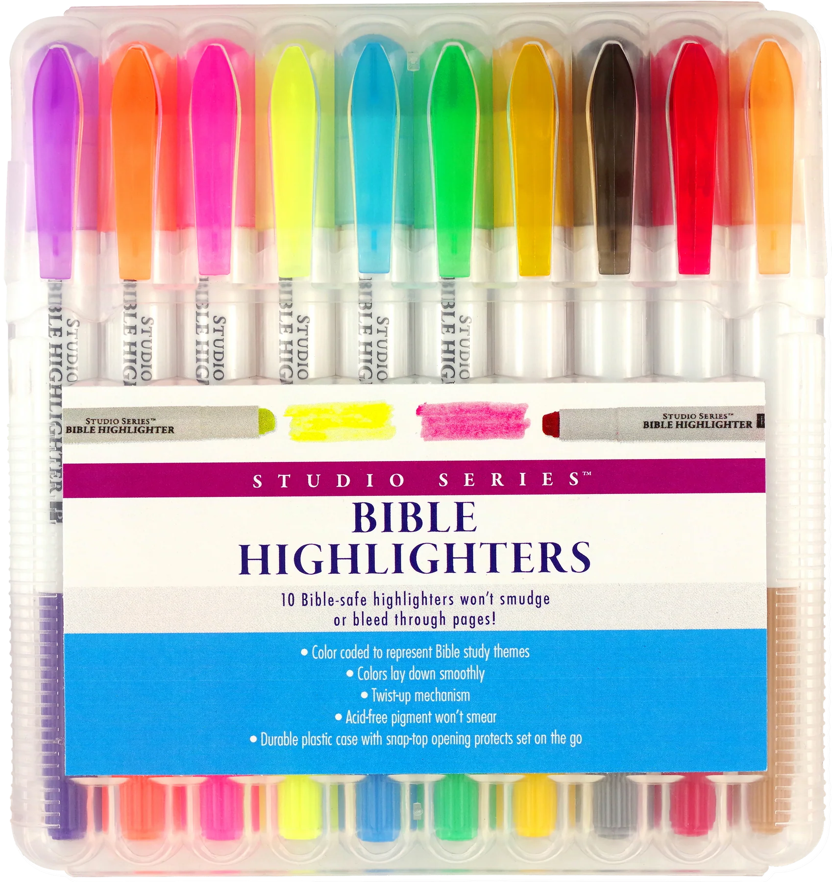 BIBLE HIGHLIGHTERS - 10PK