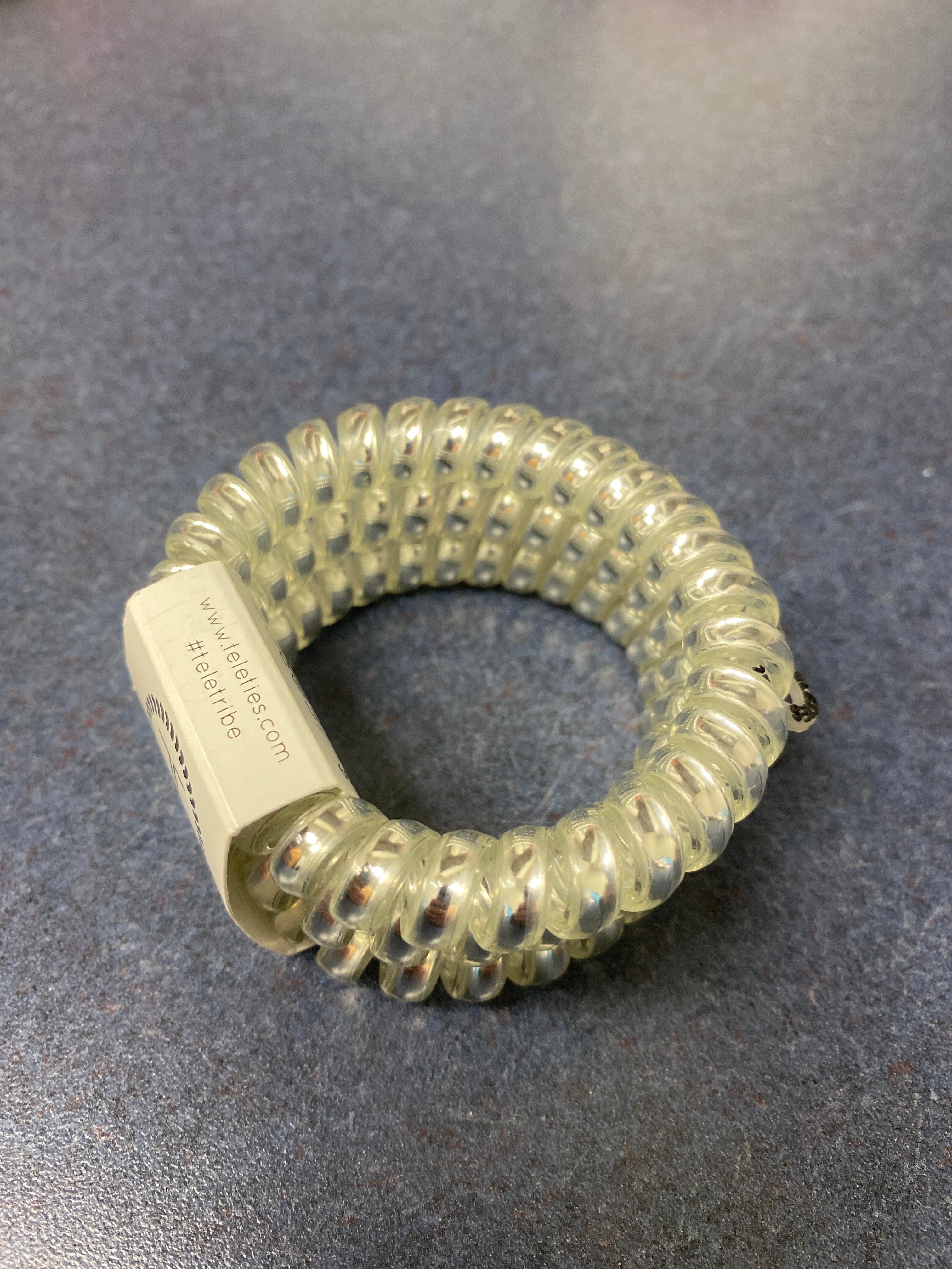 TELETIES - LARGE - ELECTRIC SILVER