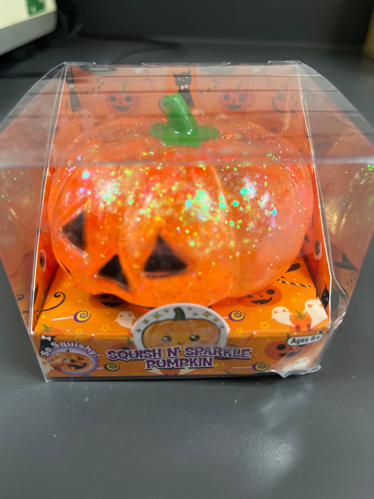 SQUISH & SPARKLE PUMPKIN