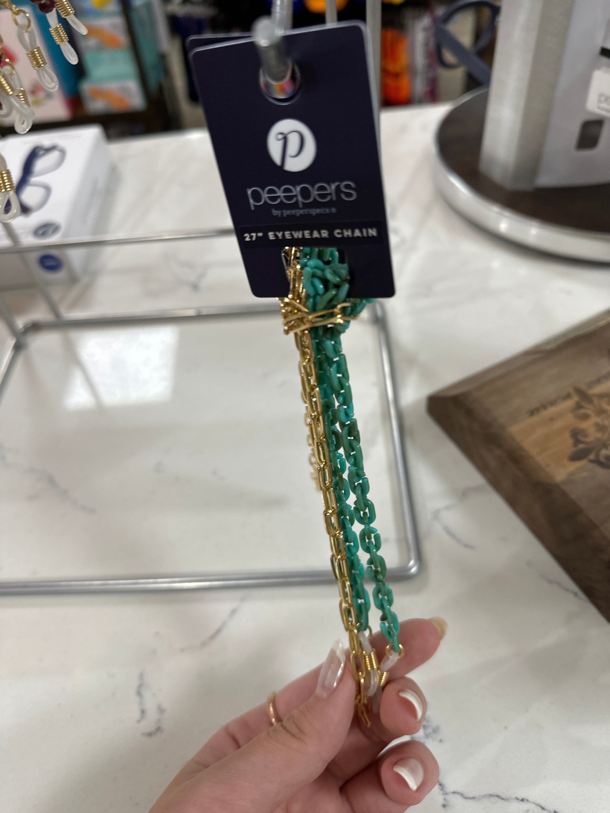 27' BEADED EYEWEAR CHAIN - Pharm Favorites by Economy Pharmacy