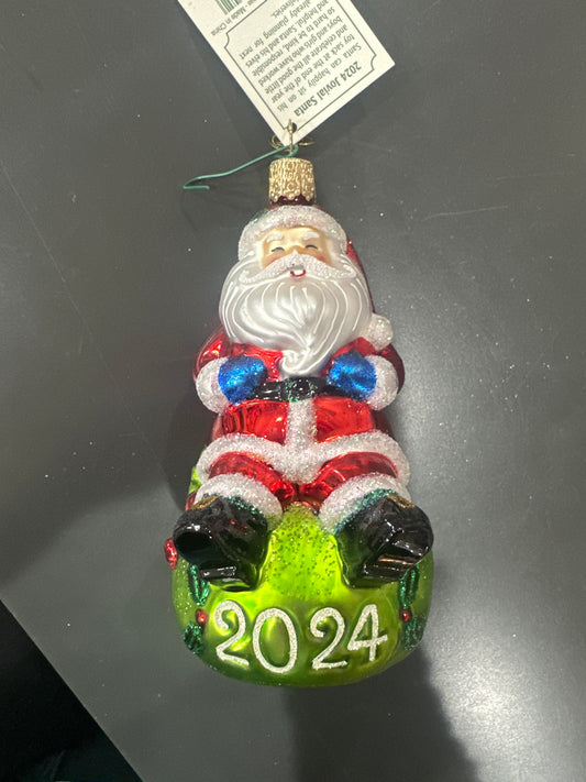 CHRISTMAS ORNAMENT - 2024 JOVIAL SANTA