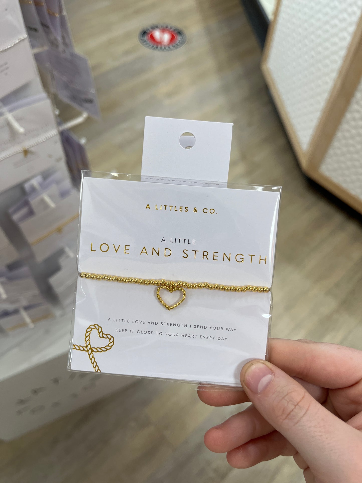A LITTLE LOVE AND STRENGTH