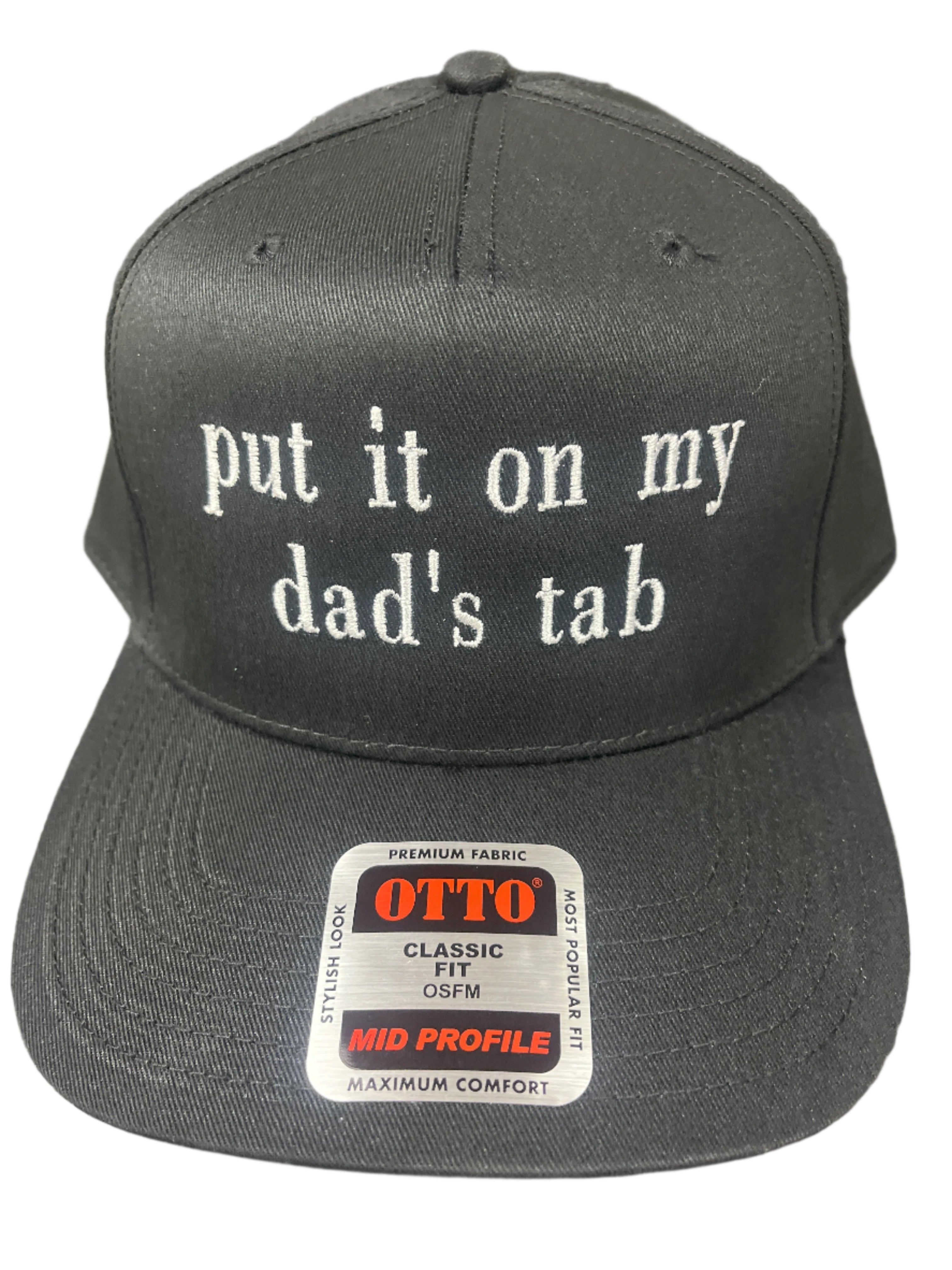 BLACK HAT - PUT IT ON MY DAD'S TAB