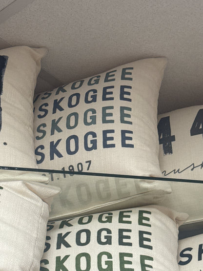 PILLOW - MUSKOGEE EST. 1907