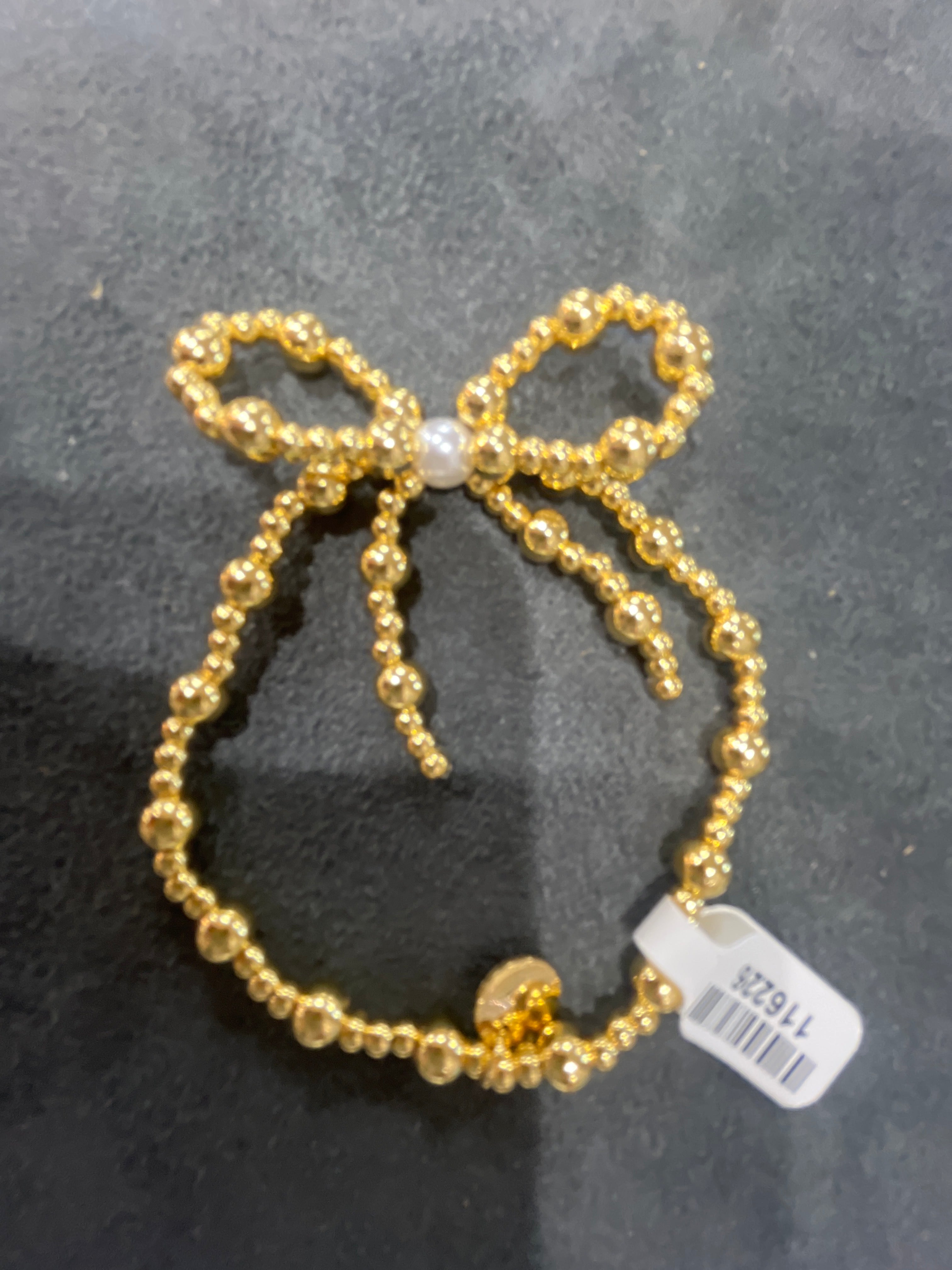 SIS KISS JAMIE BOW BRACELET WITH PEARL