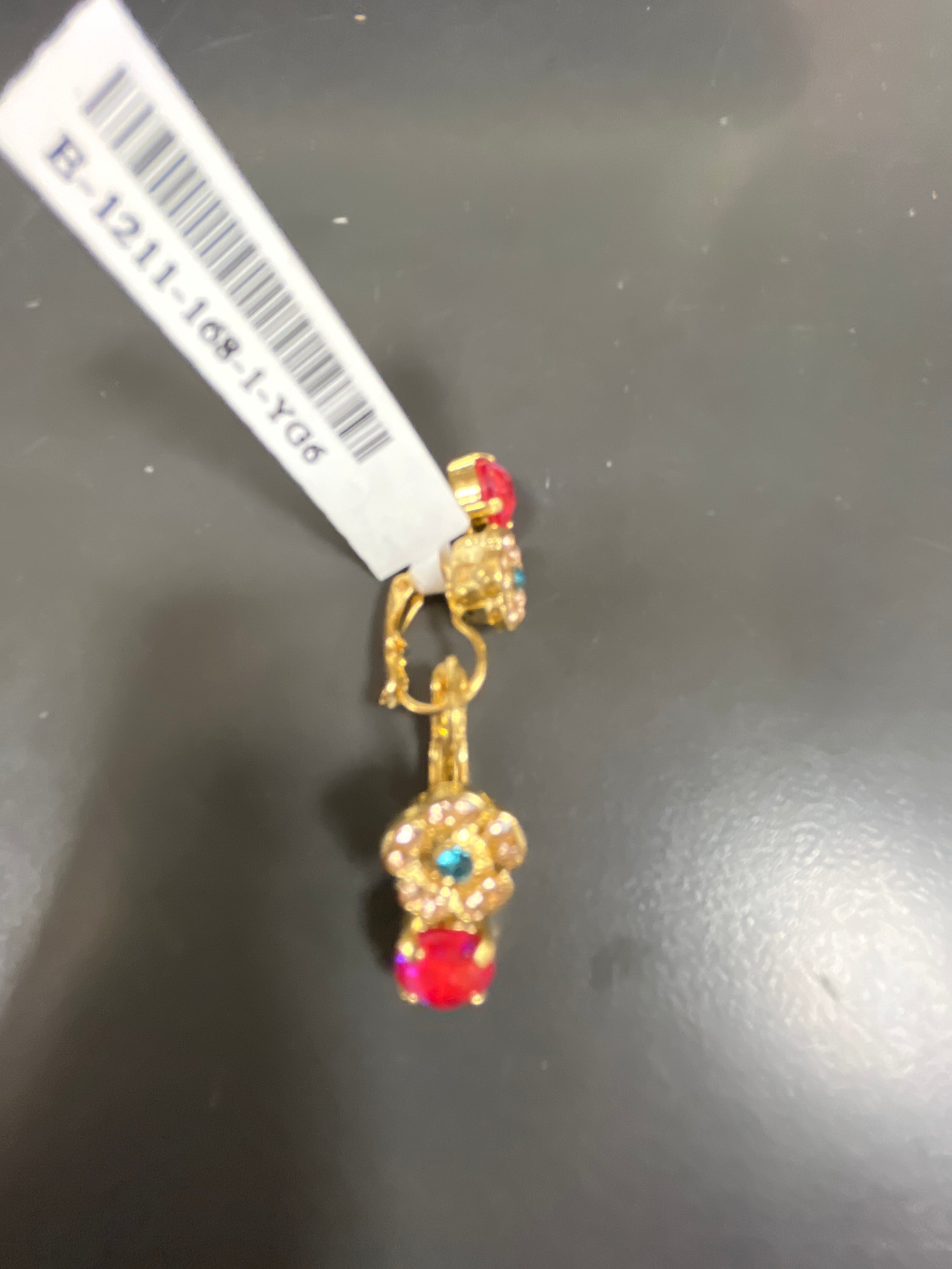 MARIANA - EARRINGS - GOLD - MULTI SMALL MEDALLION