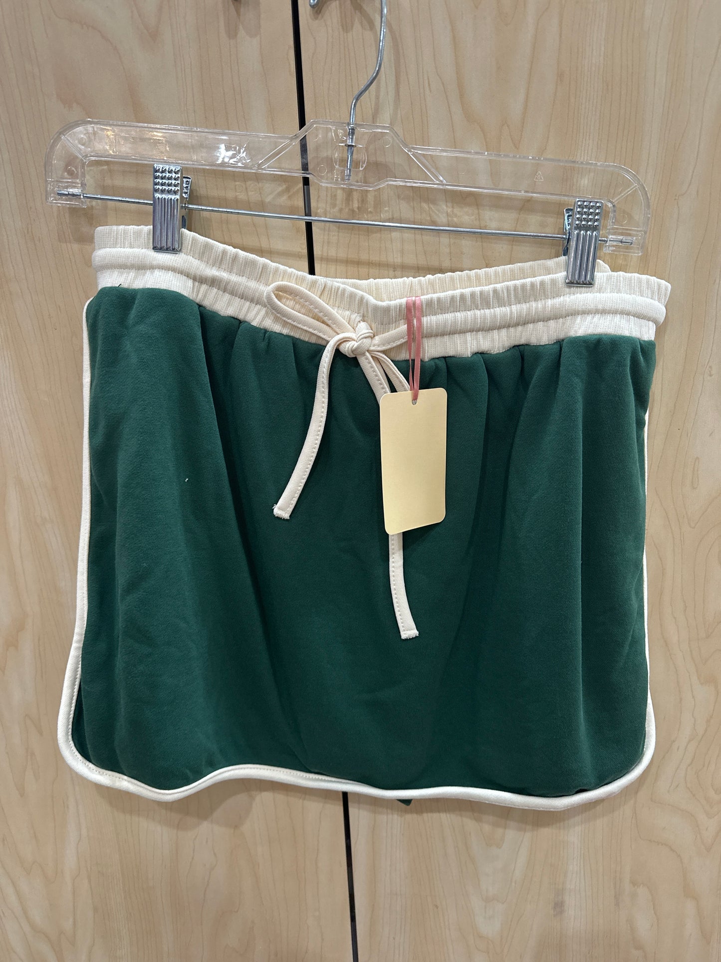 GREEN/CREAM 2PC SET