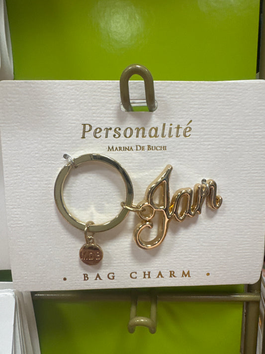 BAG CHARM KEYCHAIN - JAN