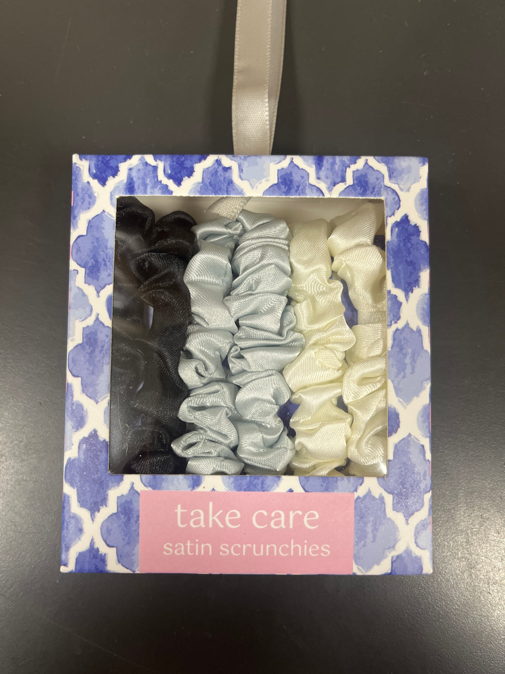 CRUSH TAKE CARE SATIN SCRUNCHIES