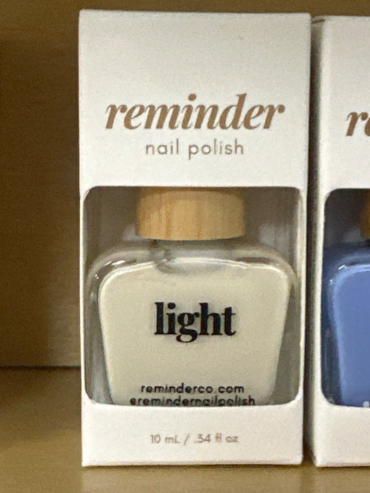REMINDER NAIL POLISH - LIGHT