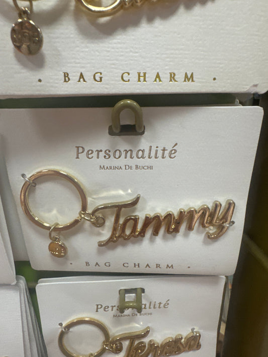 BAG CHARM KEYCHAIN - TAMMY
