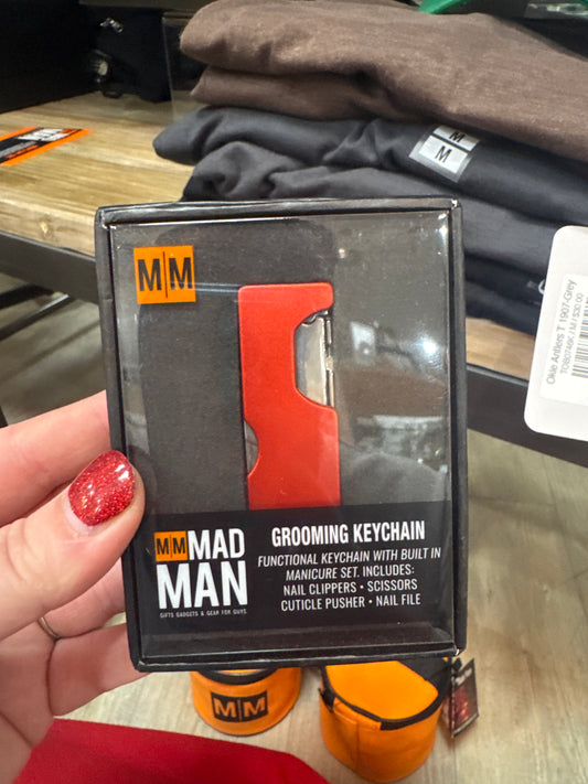 GROOMING KEYCHAIN - RED