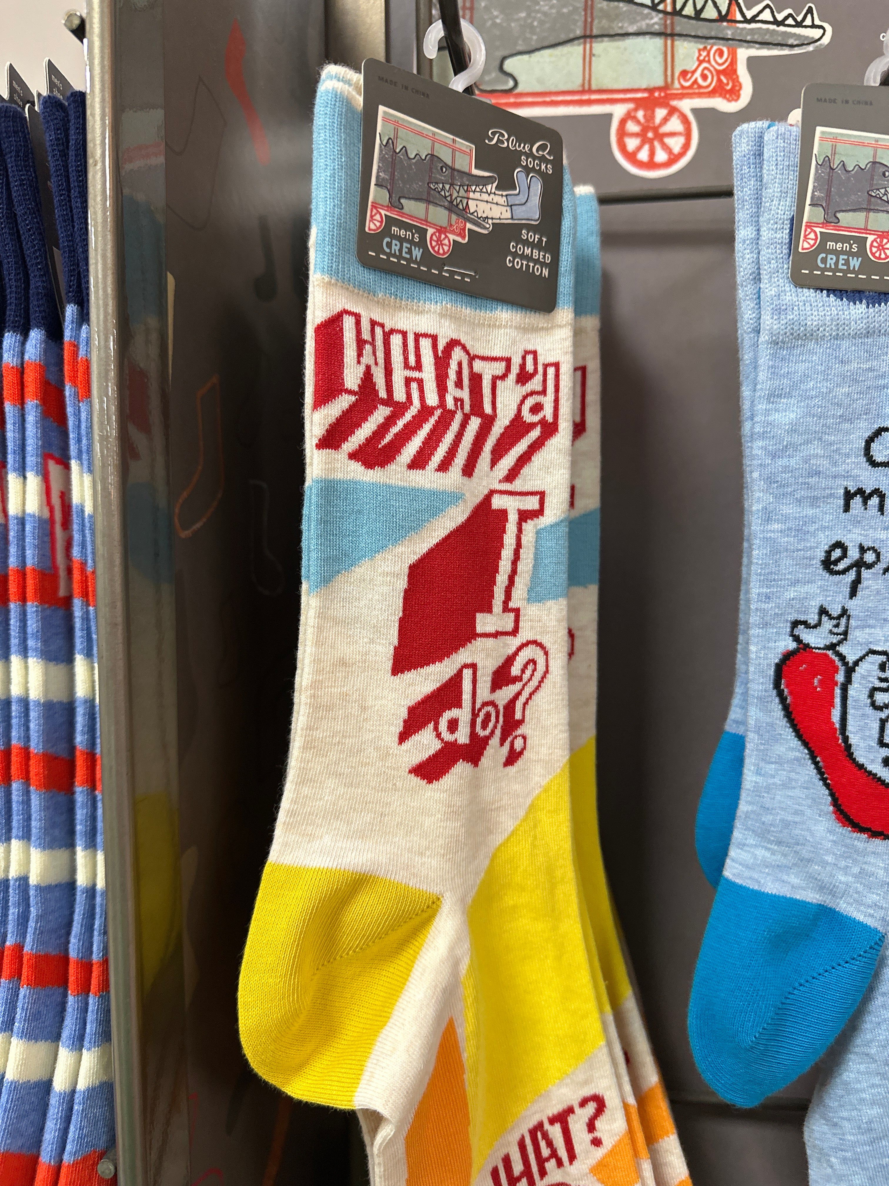 WHAT'D I DO? MENS SOCKS