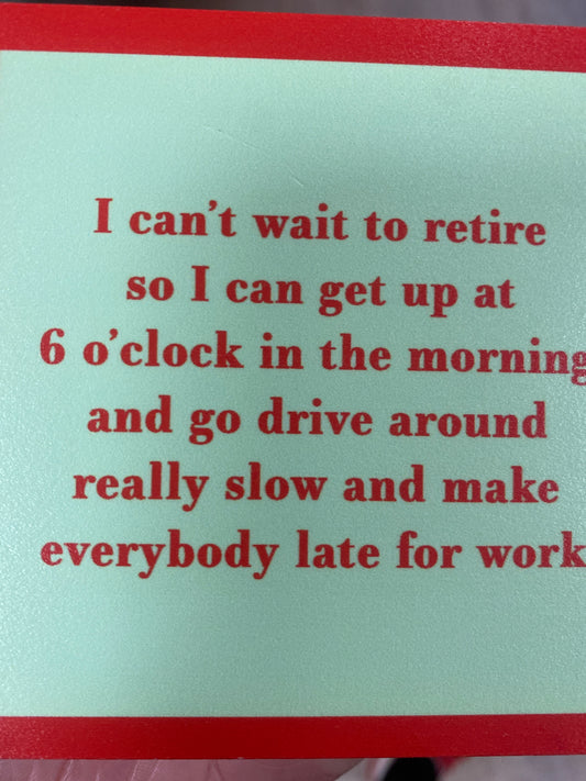COASTER - RETIRE