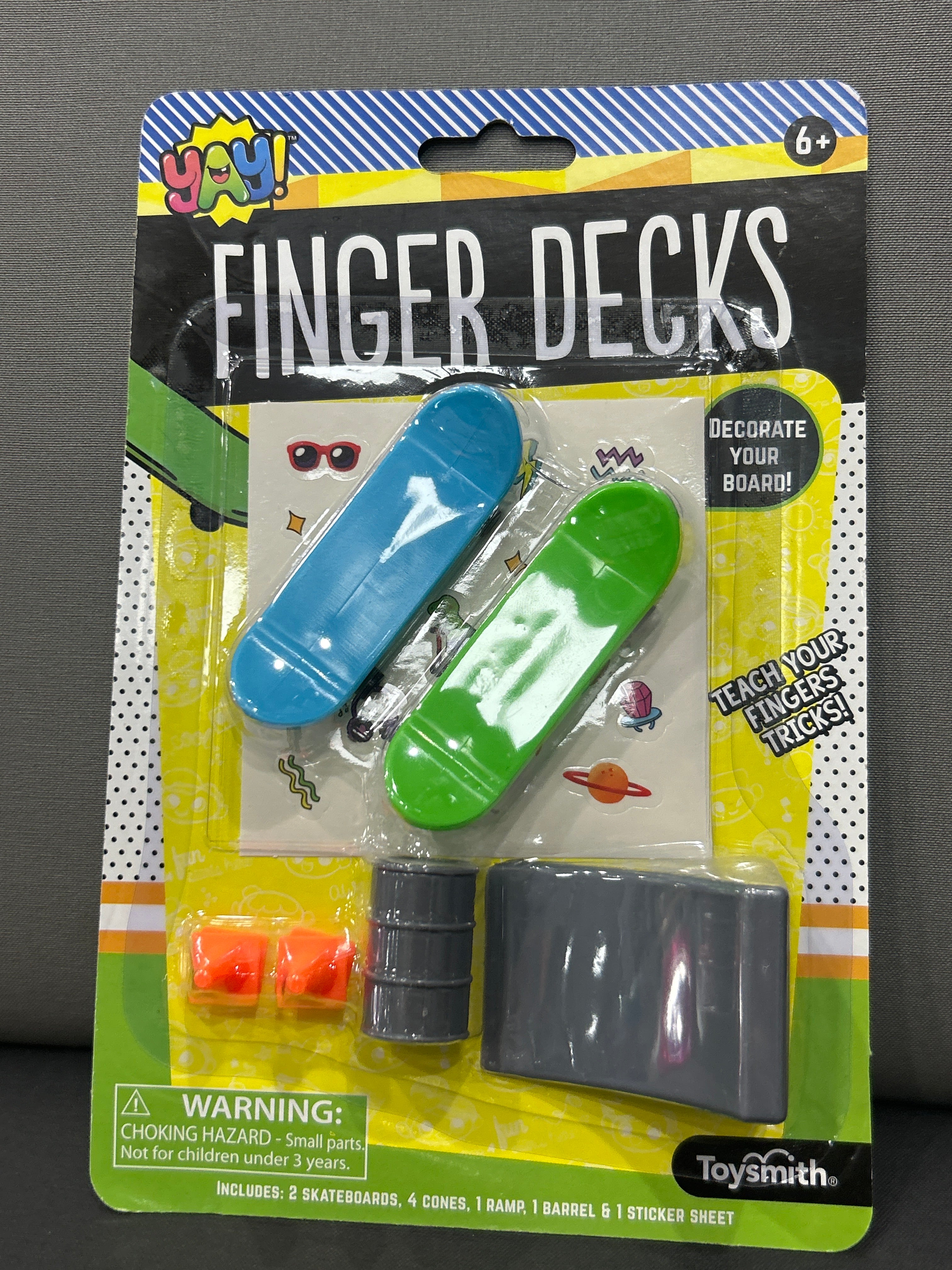 FINGER DECKS
