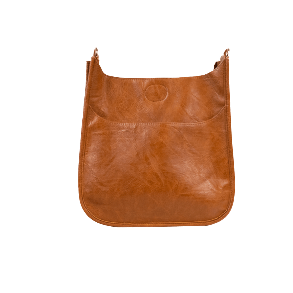 VEGAN Leather Classic Messenger-NO STRAP ATTACHED-ASSORTED