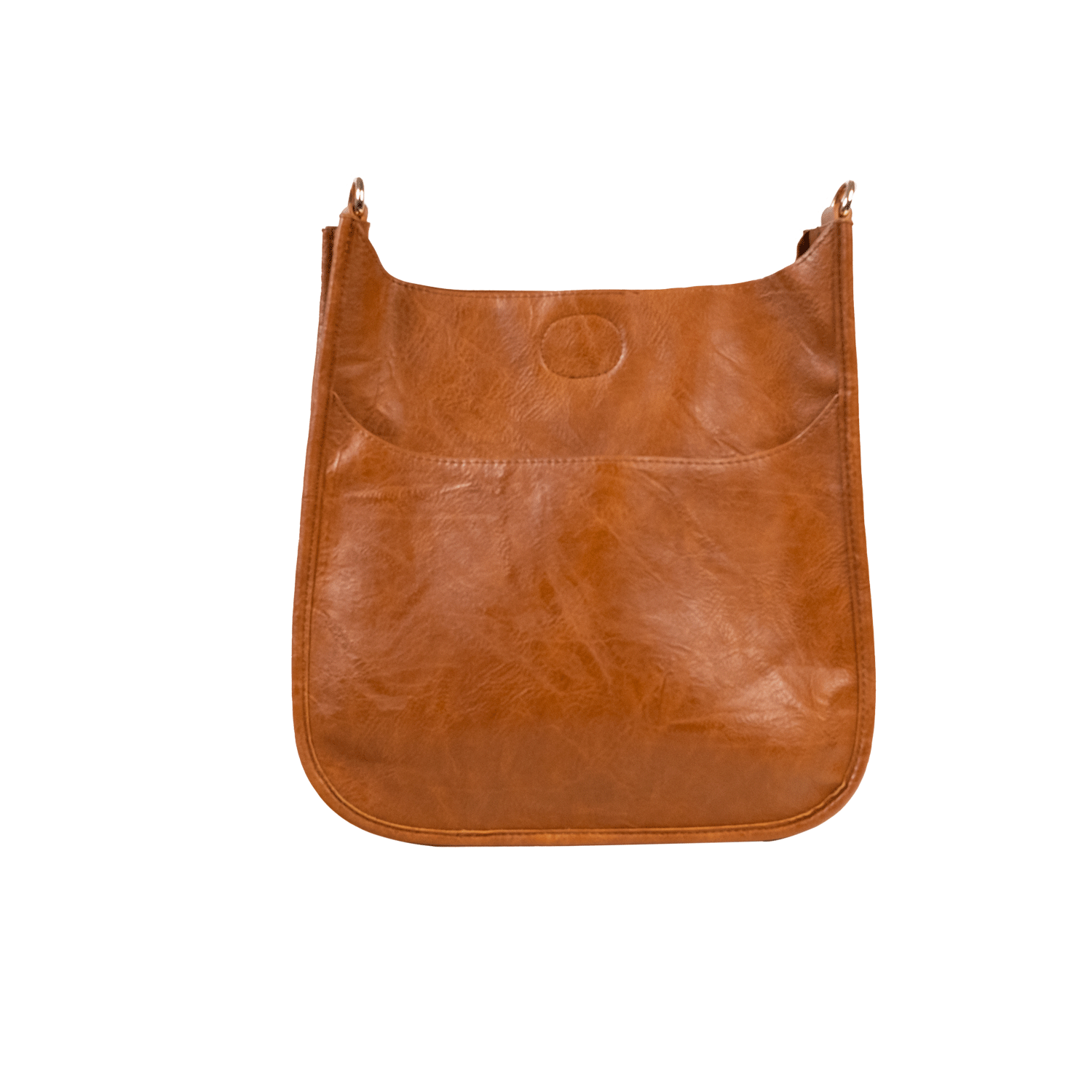 VEGAN Leather Classic Messenger-NO STRAP ATTACHED-ASSORTED