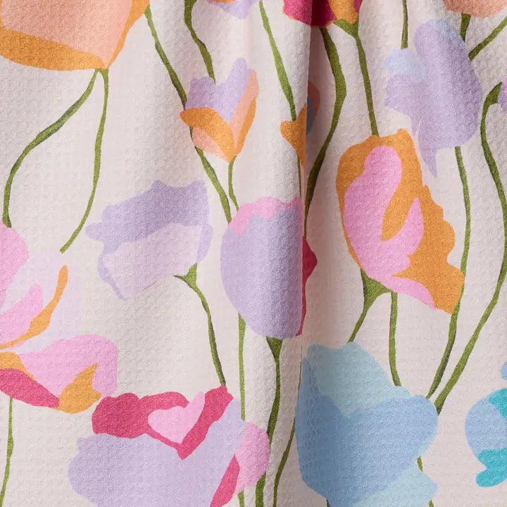 GEOMETRY TEA TOWEL - FLORALS