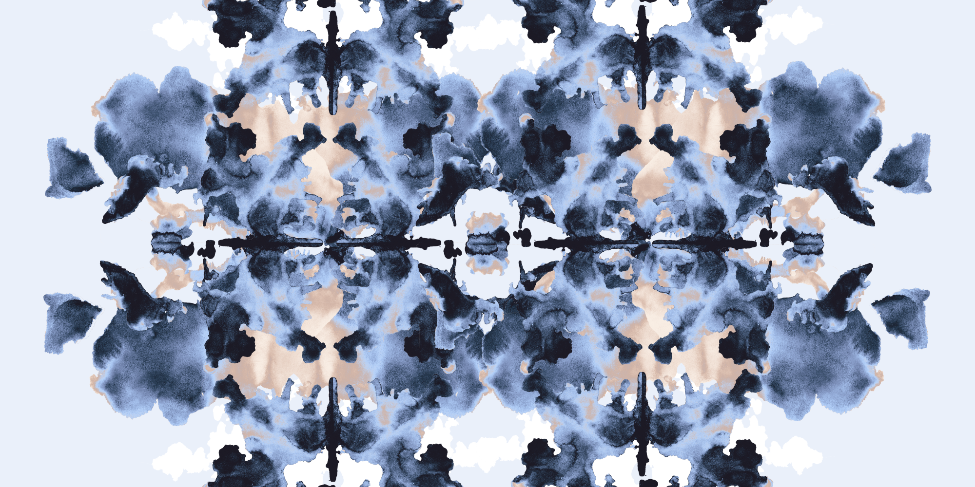 INKBLOTS trinket tray insert set of 5