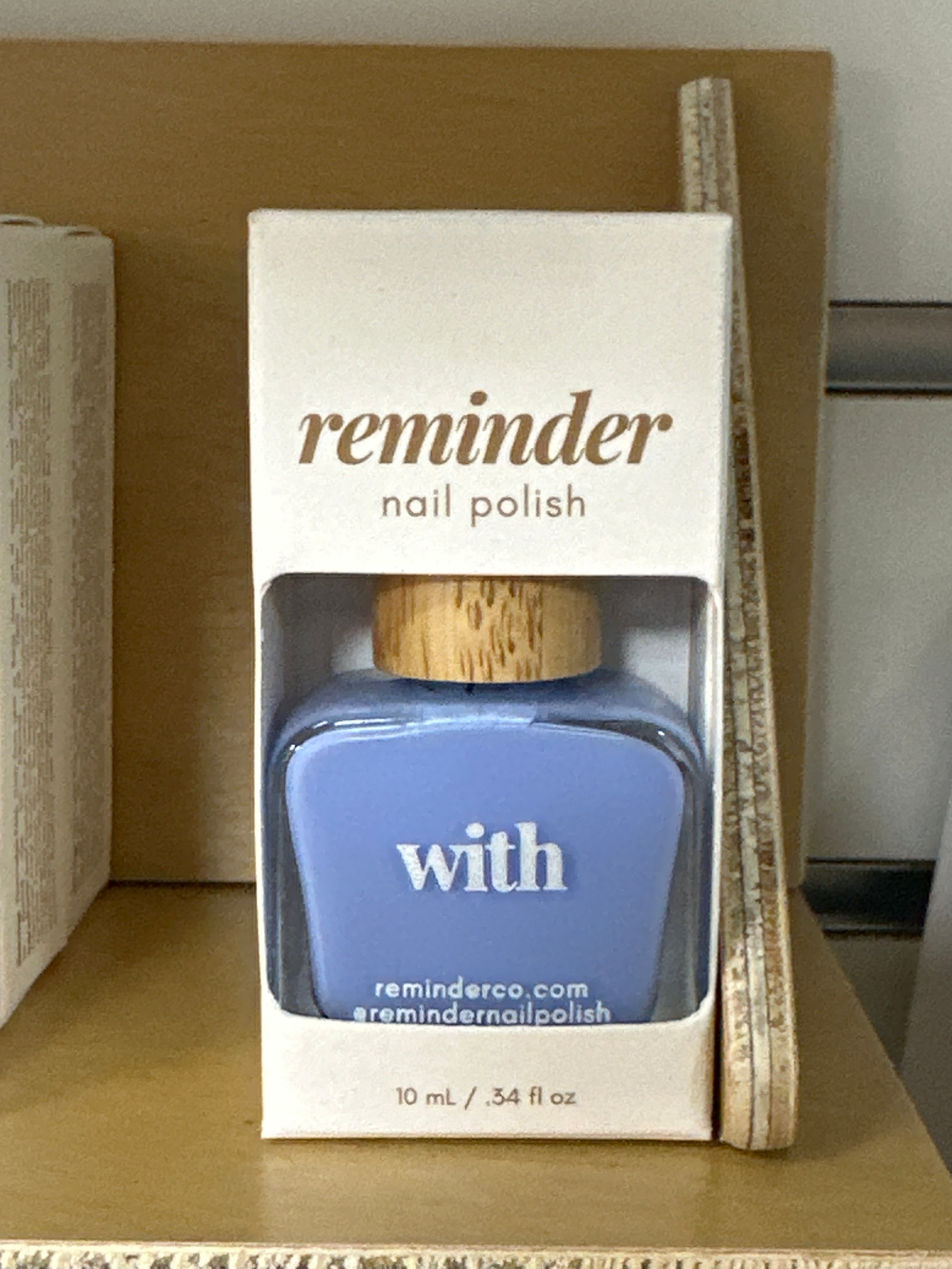 REMINDER NAIL POLISH - WITH