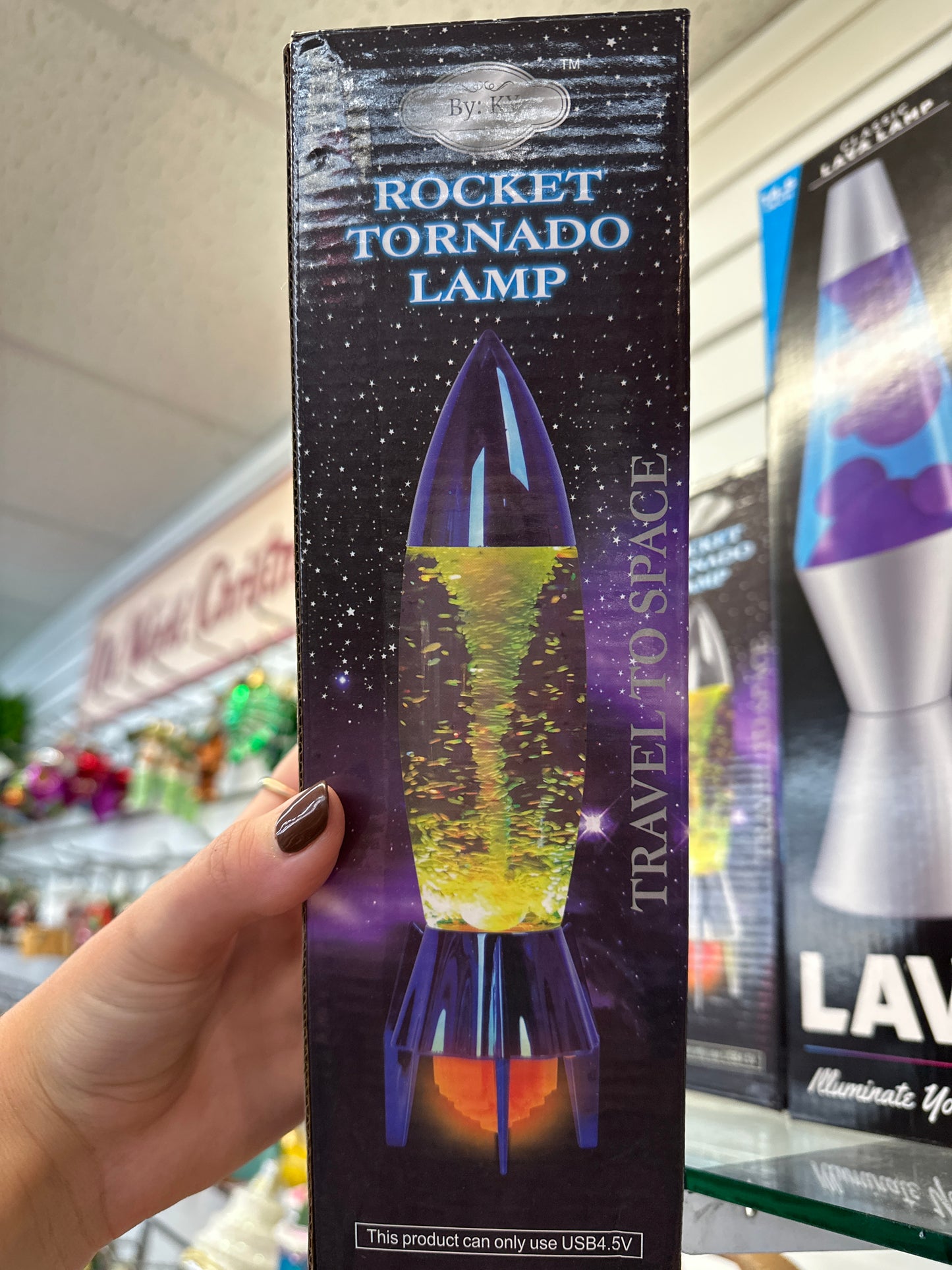 ROCKET TORNADO LAMP