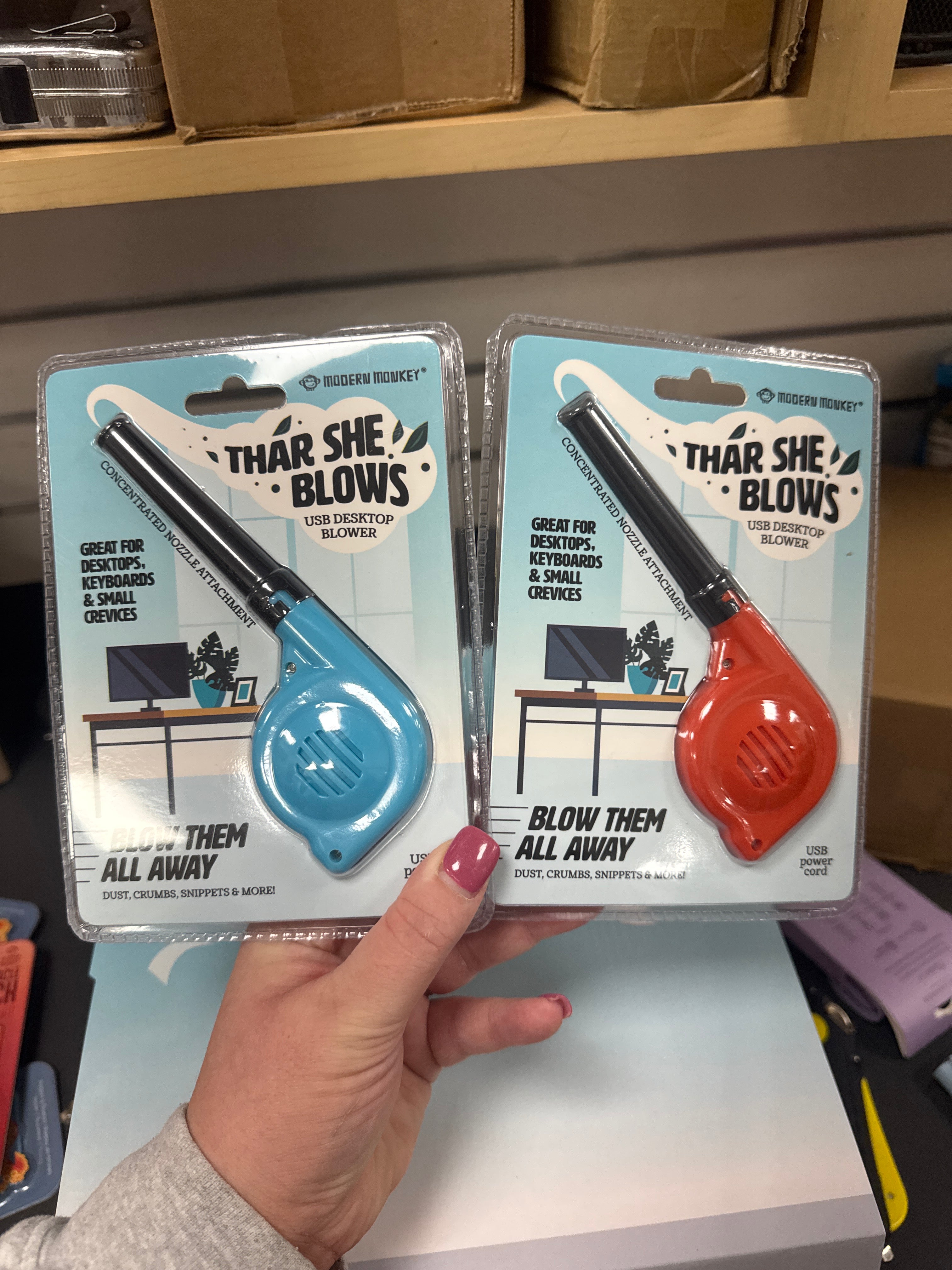 THAR SHE BLOWS USB DESKTOP BLOWER