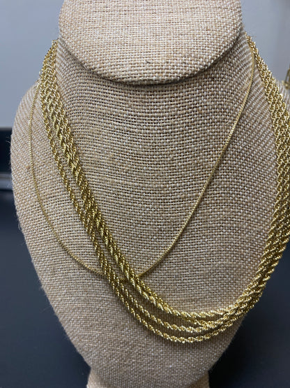 NON-RHINESTONE CHAIN