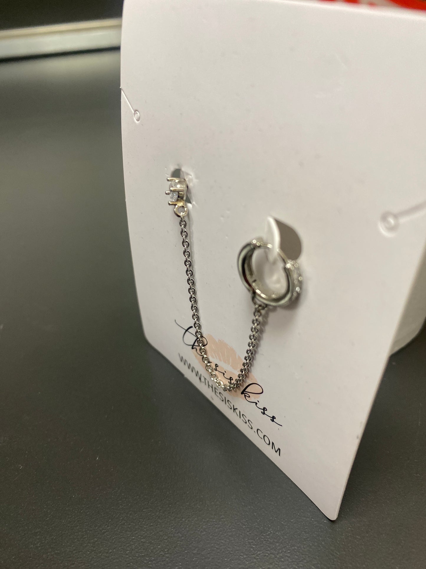 CAMERON HOOPS - SILVER