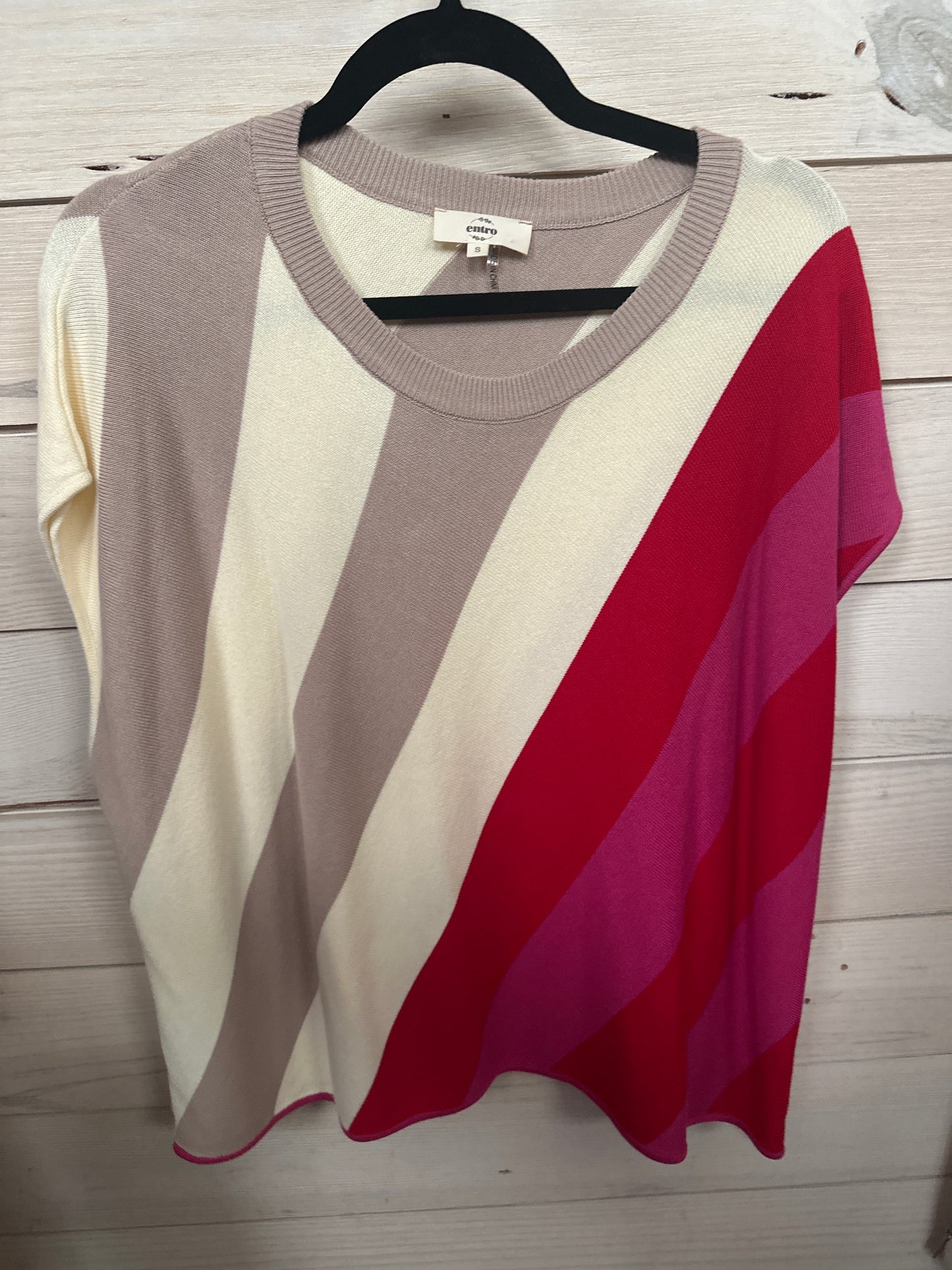 MULTICOLOR STRIPE VEST