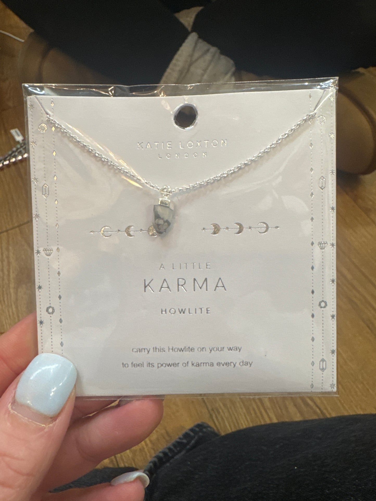 AFFIRMATION CRYSTAL - A LITTLE KARMA