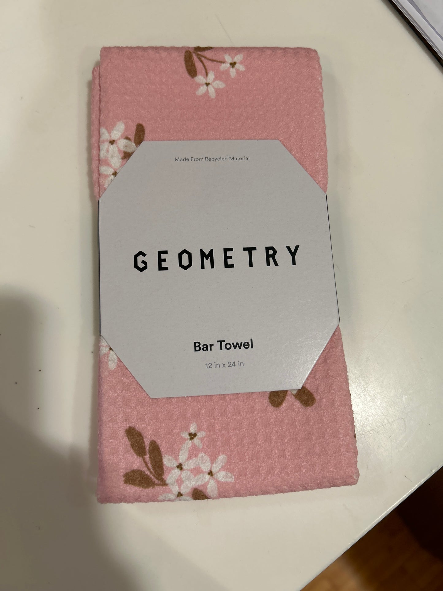 BAR TOWEL-BLOSSOM BREEZE IN COTTON CANDY