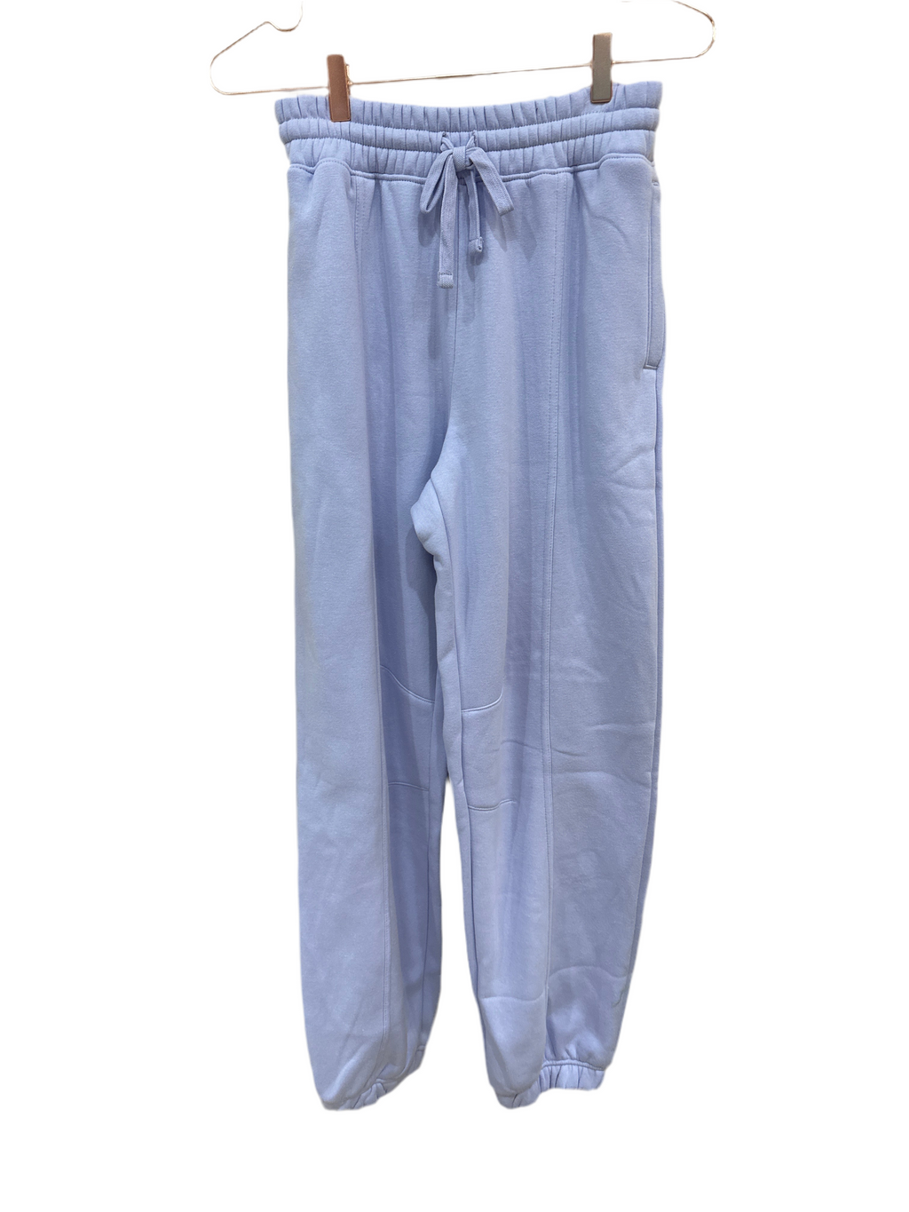 FRENCH TERRY FLEECE JOGGER SWEATPANT - IRIS