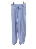 FRENCH TERRY FLEECE JOGGER SWEATPANT - IRIS