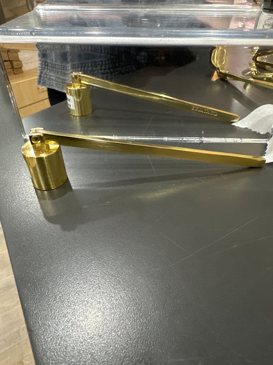 REWINED BRUSHED GOLD SNUFFER