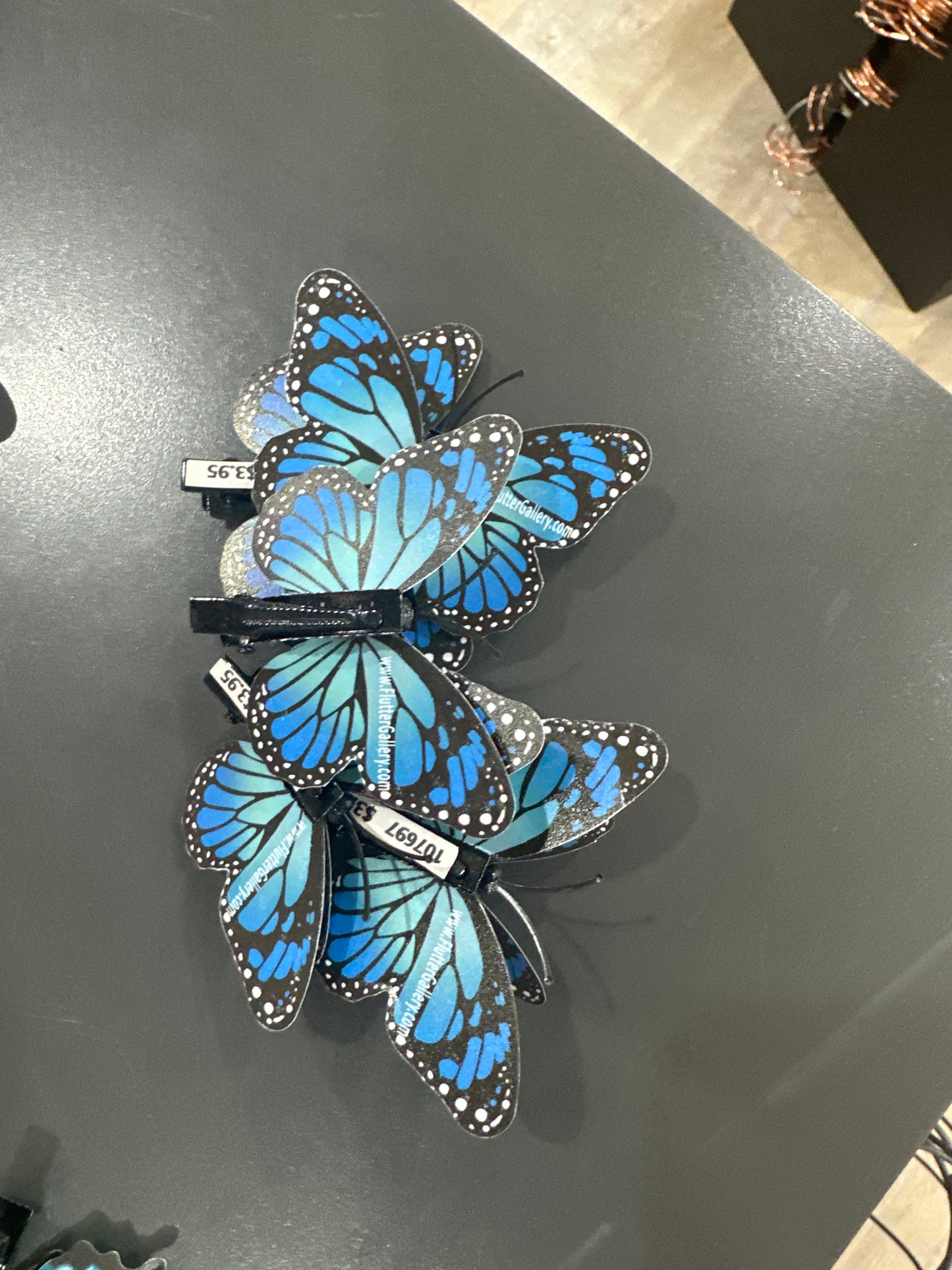 CLIP ON BUTTERFLY - SMALL
