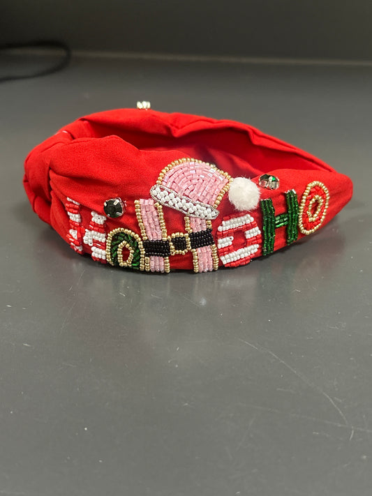 HOHOHO HEADBAND - RED