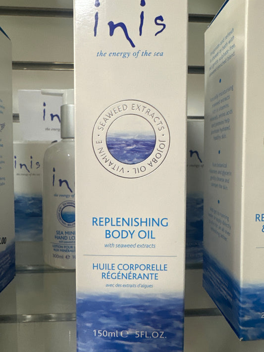 INIS REPLENISHING BODY OIL - 5 OZ