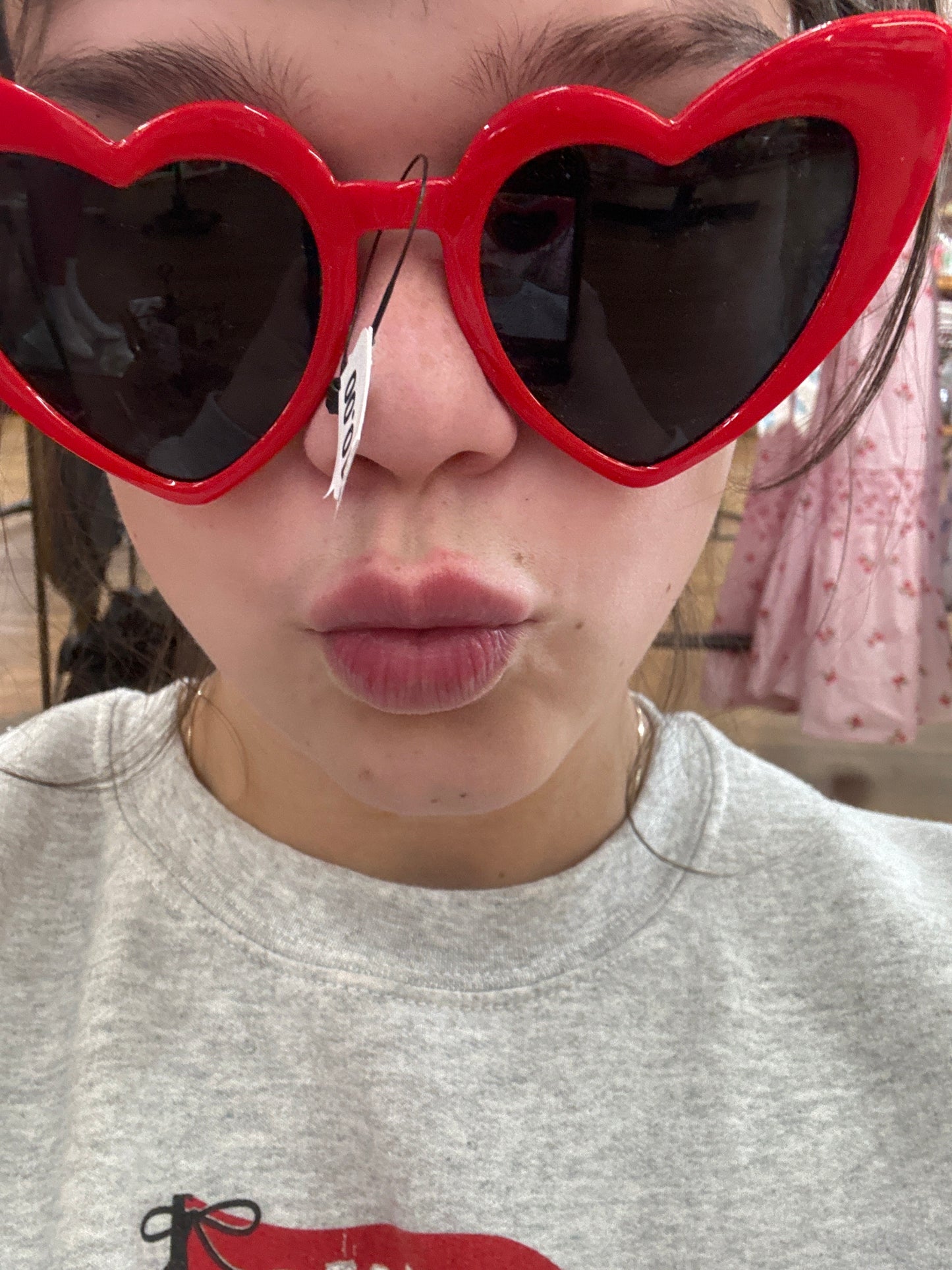RED HEART SUNGLASSES