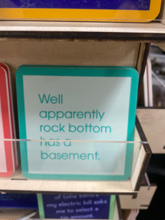 COASTER - ROCK BOTTOM