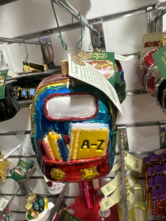 CHRISTMAS ORNAMENT - FIRST DAY OF SCHOOL