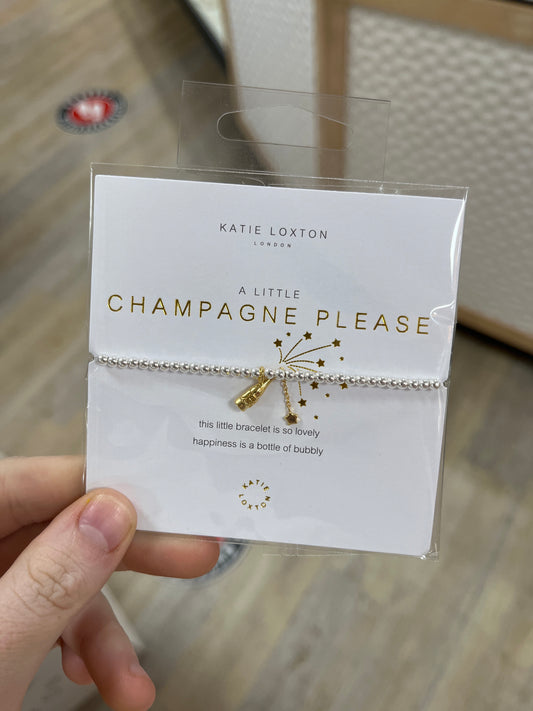 A LITTLE CHAMPAGNE PLEASE BRACELET