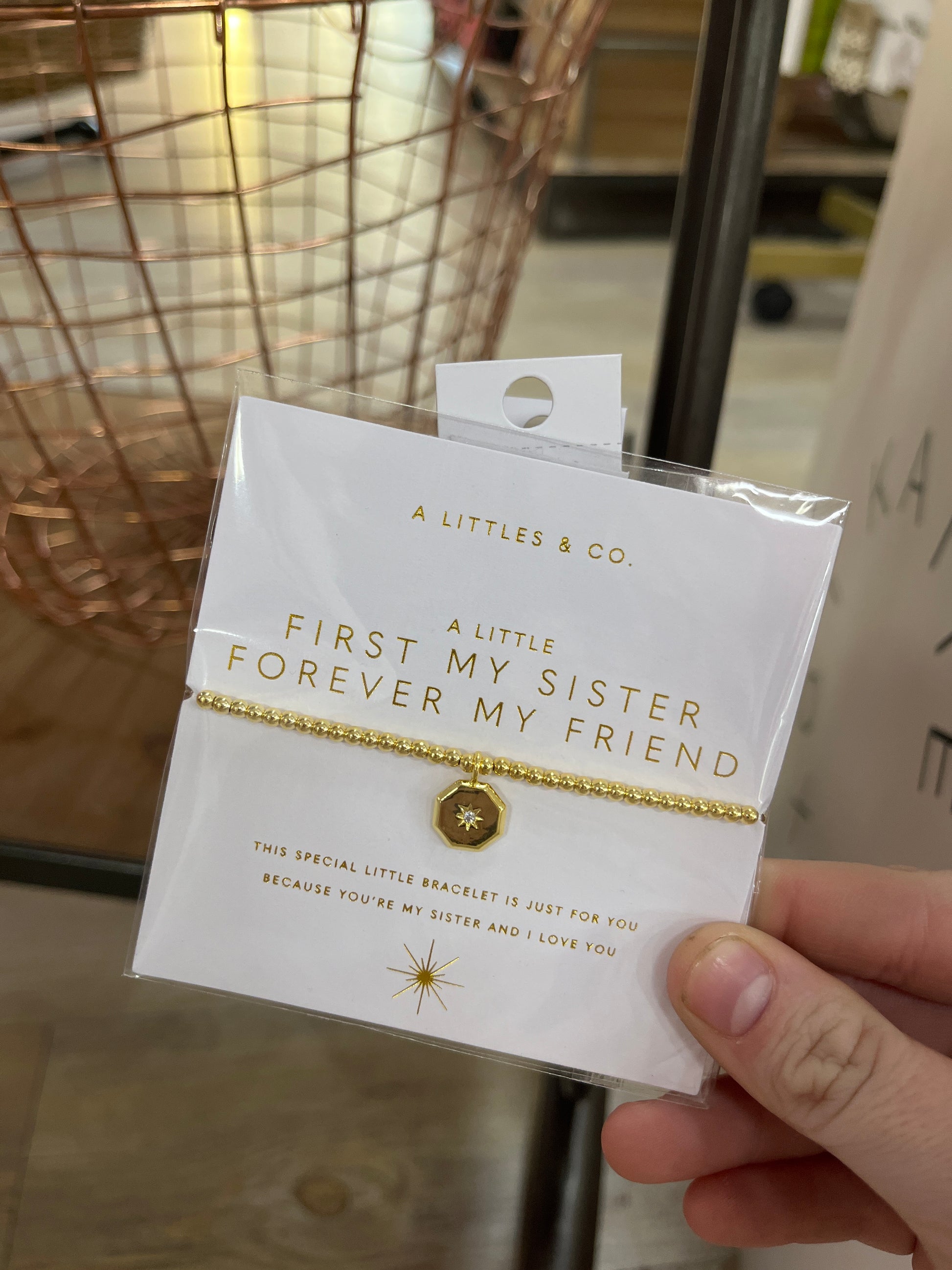 A LITTLE FIRST MY SISTER FOREVER MY FRIEND - Pharm Favorites by Economy Pharmacy
